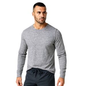 Urban Pipeline Gray Ultimate Thermal Long Sleeve Shirt — Size S